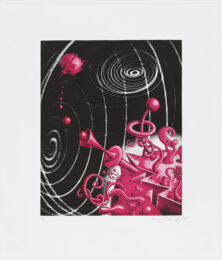 Galaxiverse by Kenny Scharf at Graphicstudio