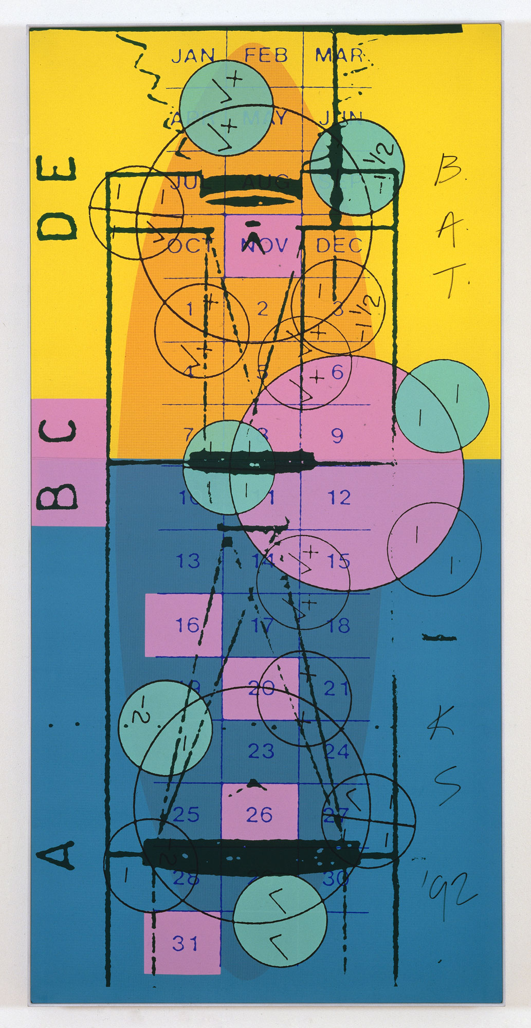 Meridian Codex: Print One by Keith Sonnier
