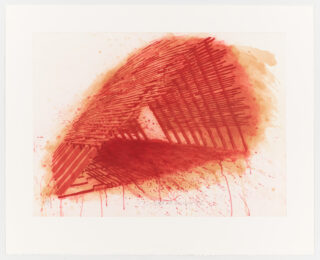 Red Encounterings by Robert Stackhouse at Graphicstudio
