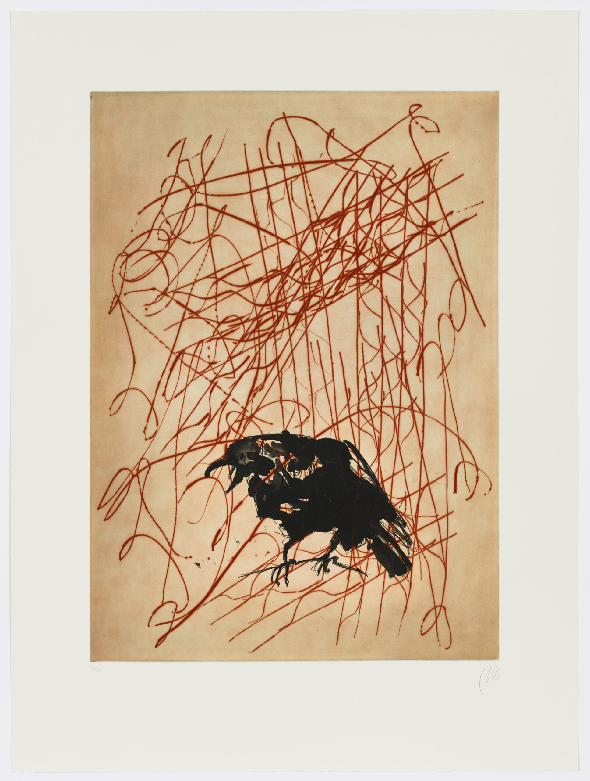 Abend #3 by Markus Lupertz