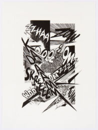 Zzhaa Zow by Christian Marclay at Graphicstudio