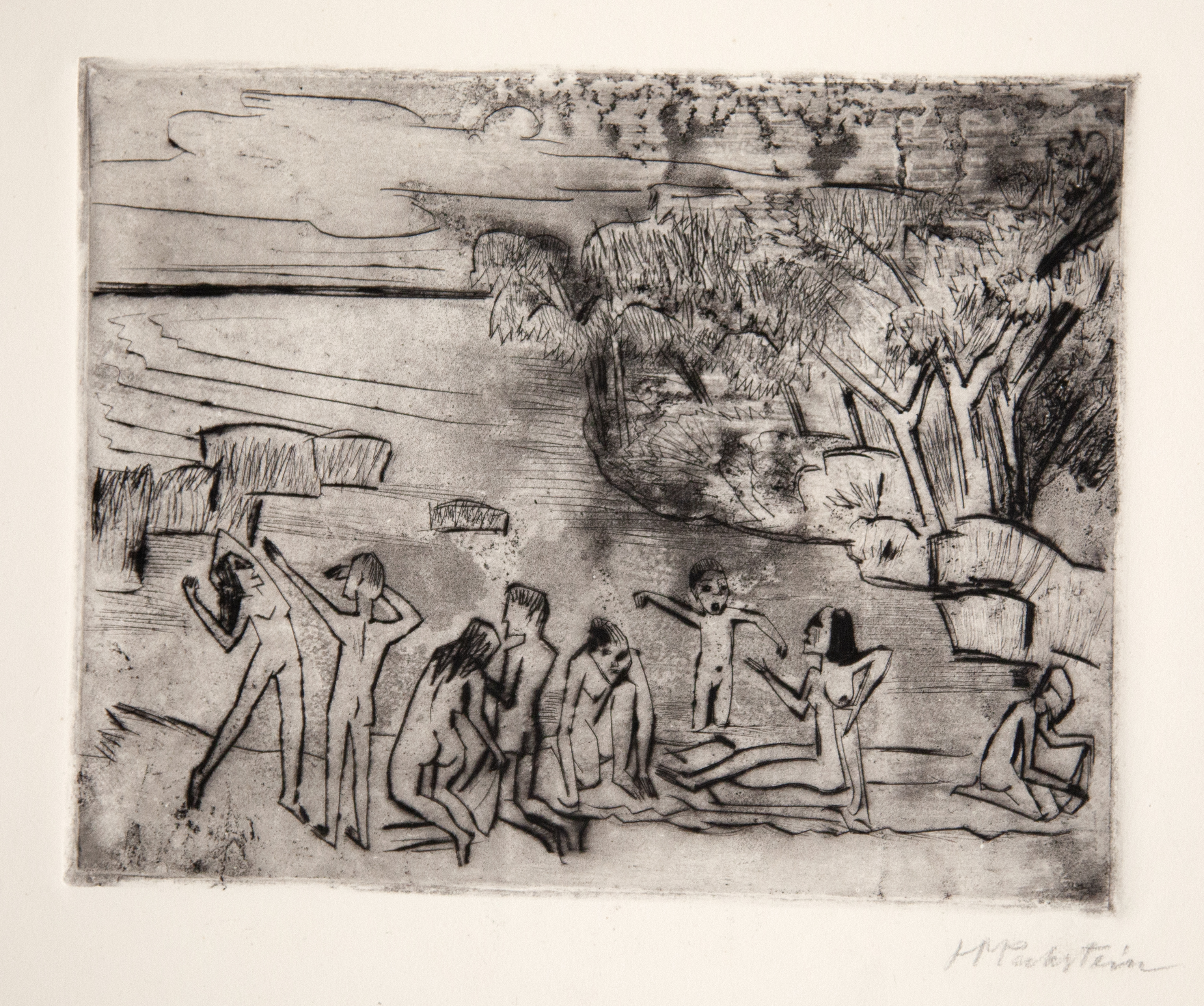 Am Ufer by Max Pechstein