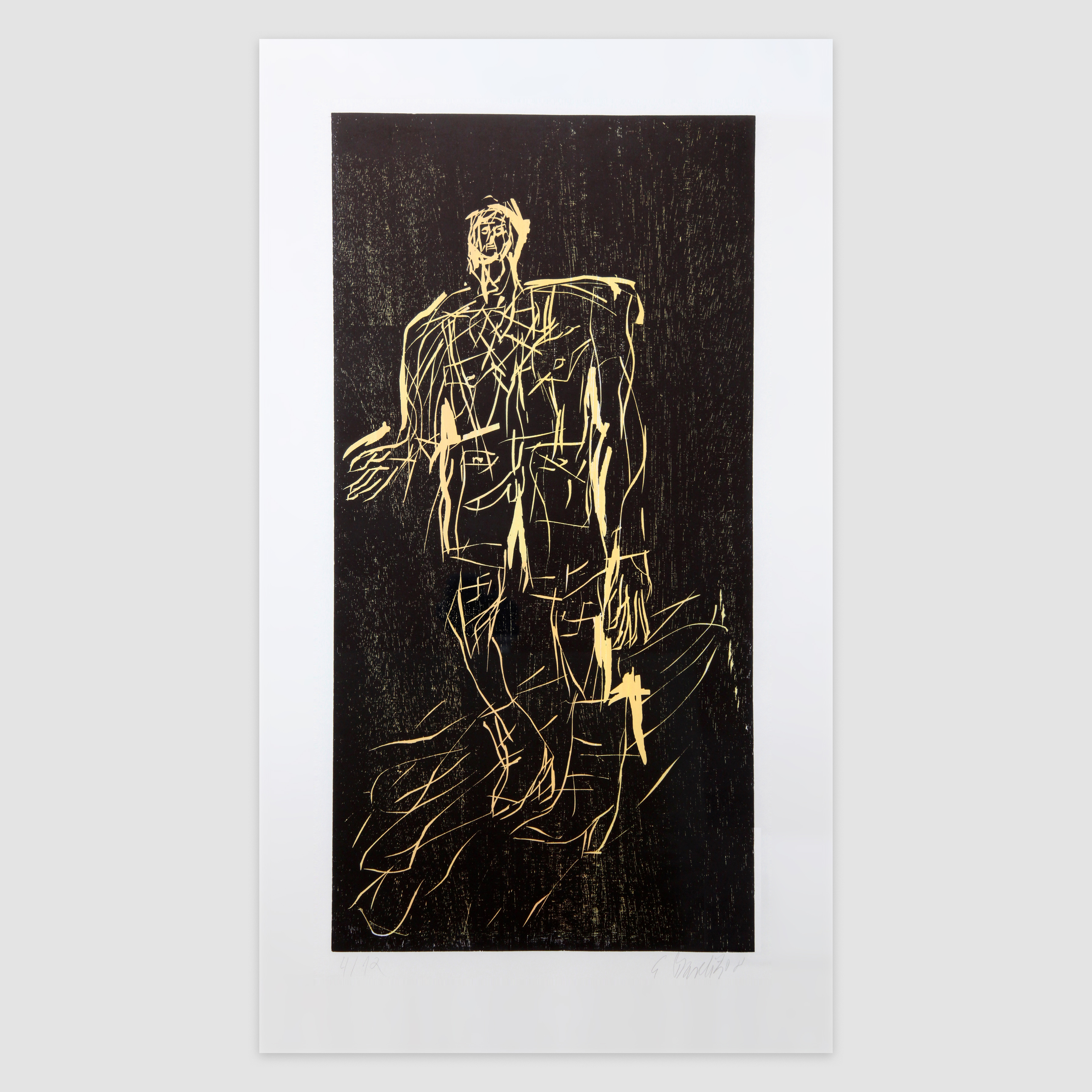 Poet In Stiefeln (Remix) by Georg Baselitz