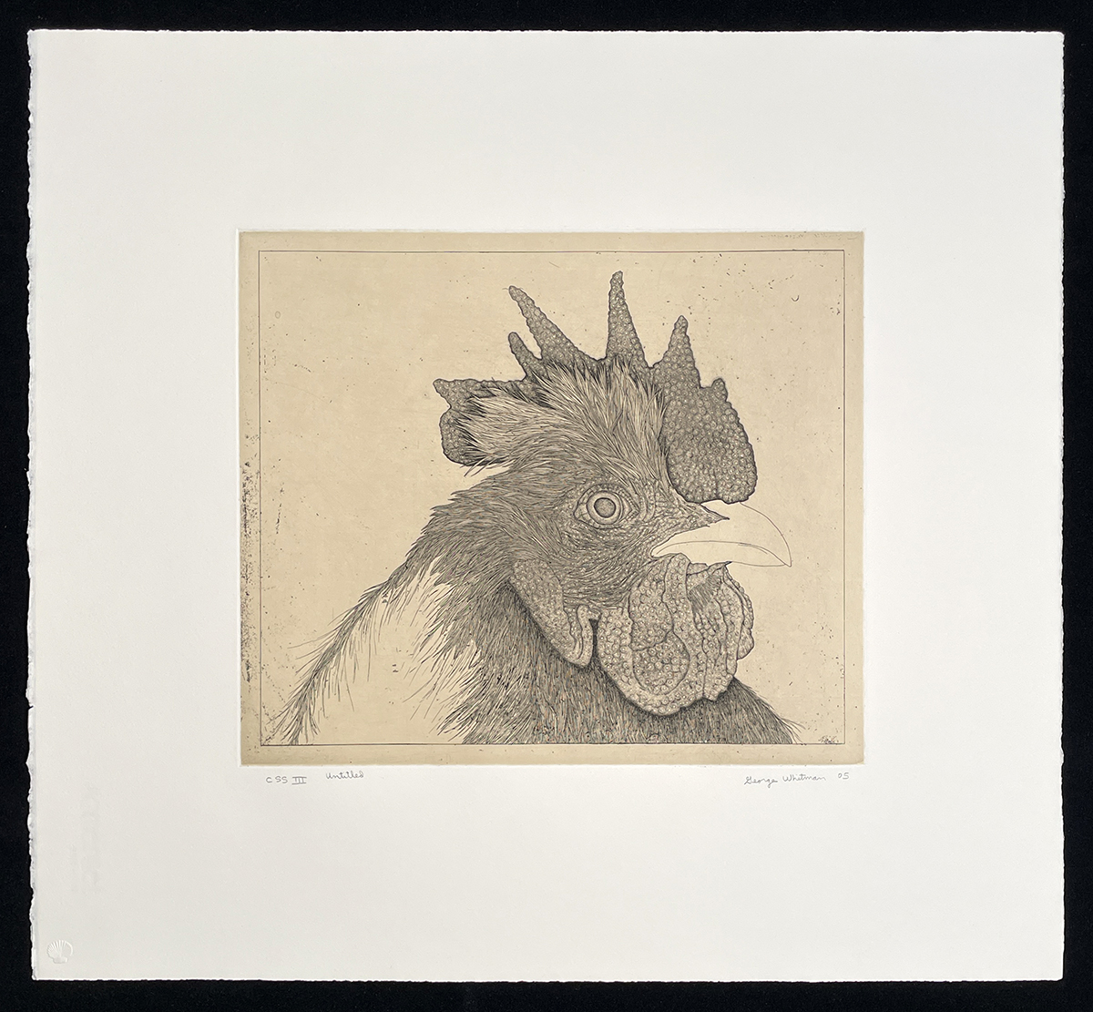 Untitled (rooster) by George Whitman