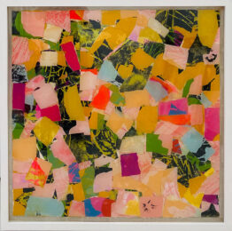 What Happened To The Flowers – Homage To Andy Warhol by Arman at Robert Fontaine Gallery