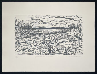 Gloucester Winter by Nell Blaine at Center Street Studio