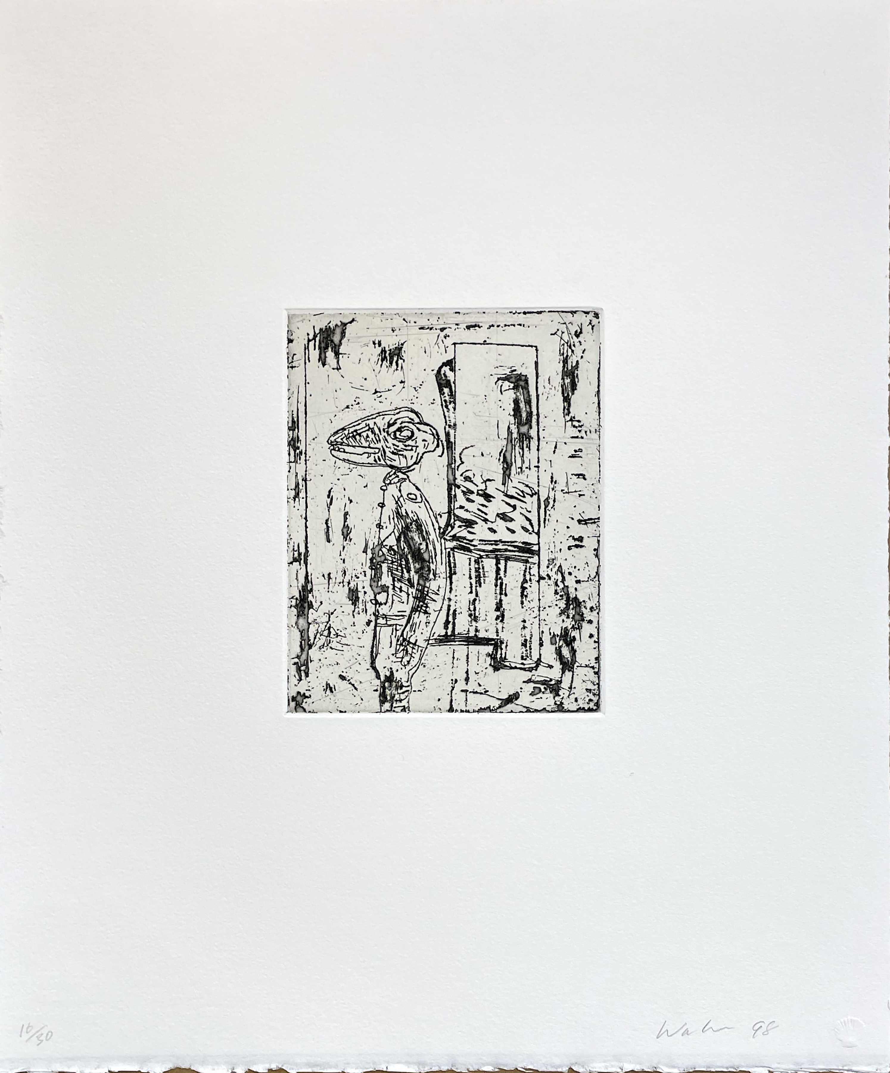 Untitled (Soldier and Alba) by John Walker