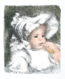 L’enfant Au Biscuit (jean Renoir) by Pierre Auguste Renoir at Christopher-Clark Fine Art