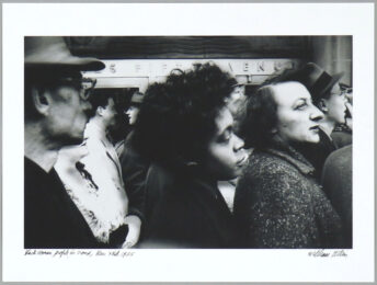 Black Women, Profile In Crowd (1955) by William Klein at Eyestorm