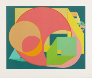 Scholes 1 by Al Held at Michael Lisi/Contemporary Art