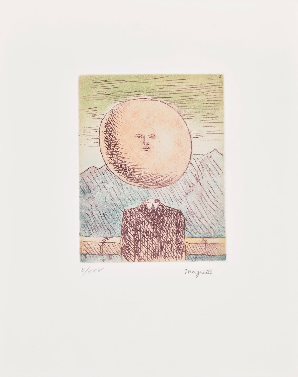 L’Art de Vivre by Rene Magritte