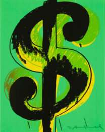 Dollar Sign ($) by Andy Warhol at Revolver Gallery