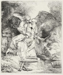 Abraham’s Sacrifice by Harmensz van Rijn Rembrandt at Christopher-Clark Fine Art