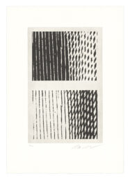 Marraige-à-la-mode (window) by Michelle Grabner at Tandem Press (IFPDA)