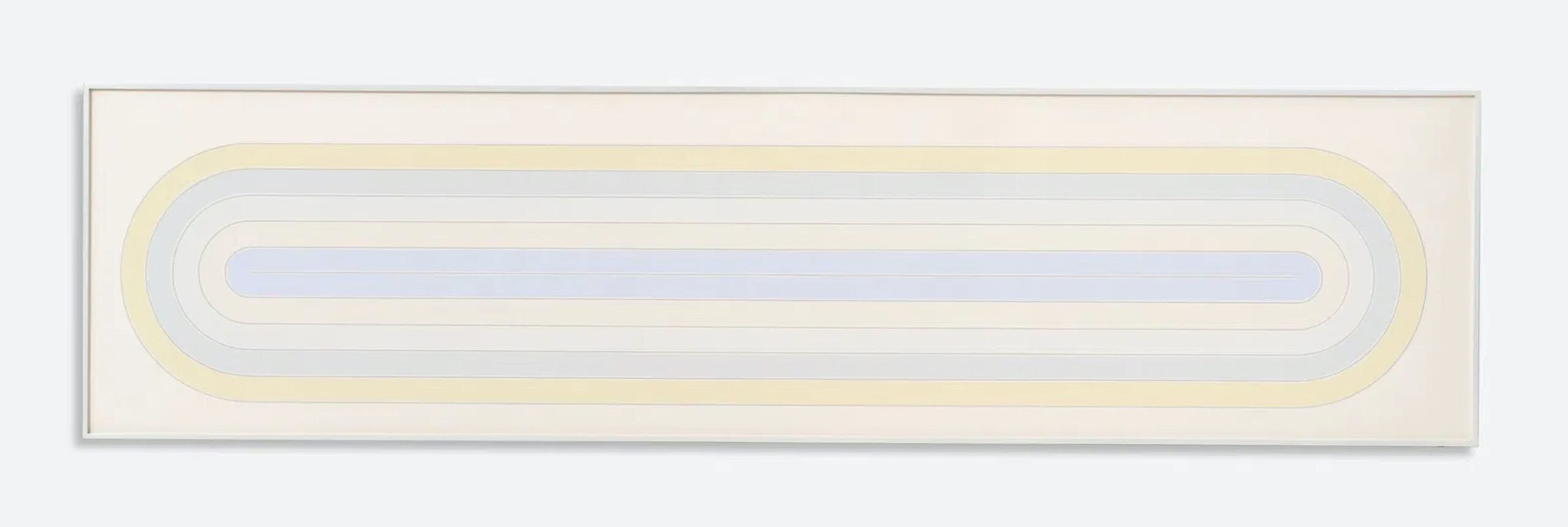 Del Mar, From Race Track Series by Frank Stella