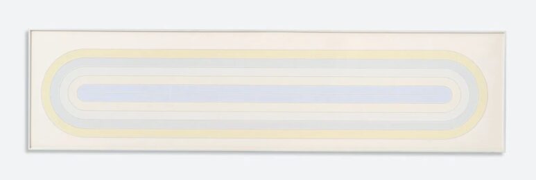 Del Mar, From Race Track Series by Frank Stella at Gregg Shienbaum Fine Art
