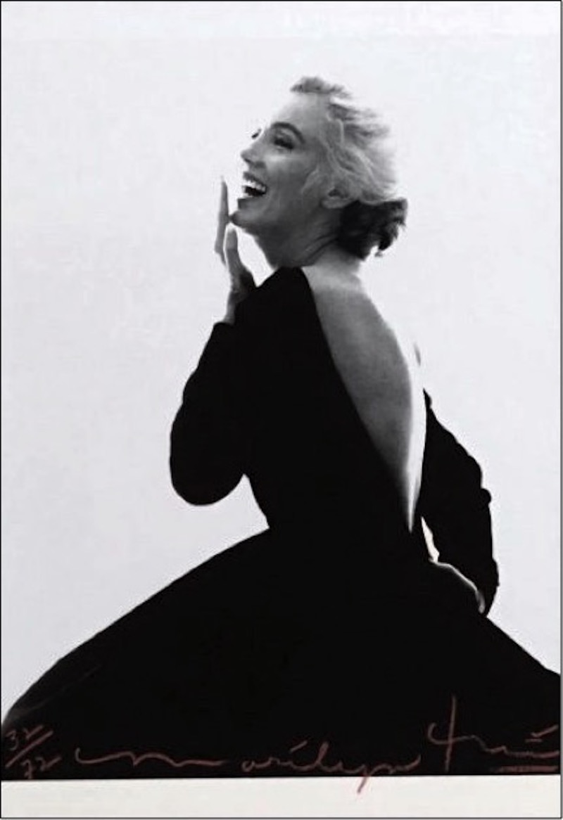 Marilyn: Dior Dress (iii) by Bert Stern
