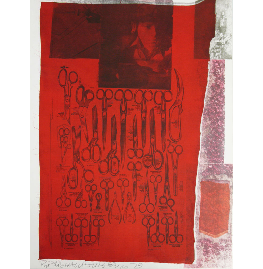 Most Visible Parts Of The Sea by Robert Rauschenberg