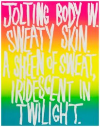 Sweet by Eddie Peake at Robert Fontaine Gallery