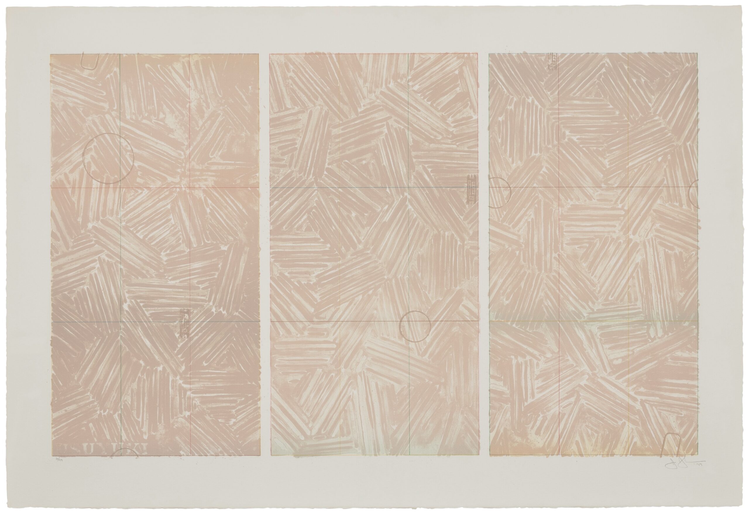 Usuyuki by Jasper Johns