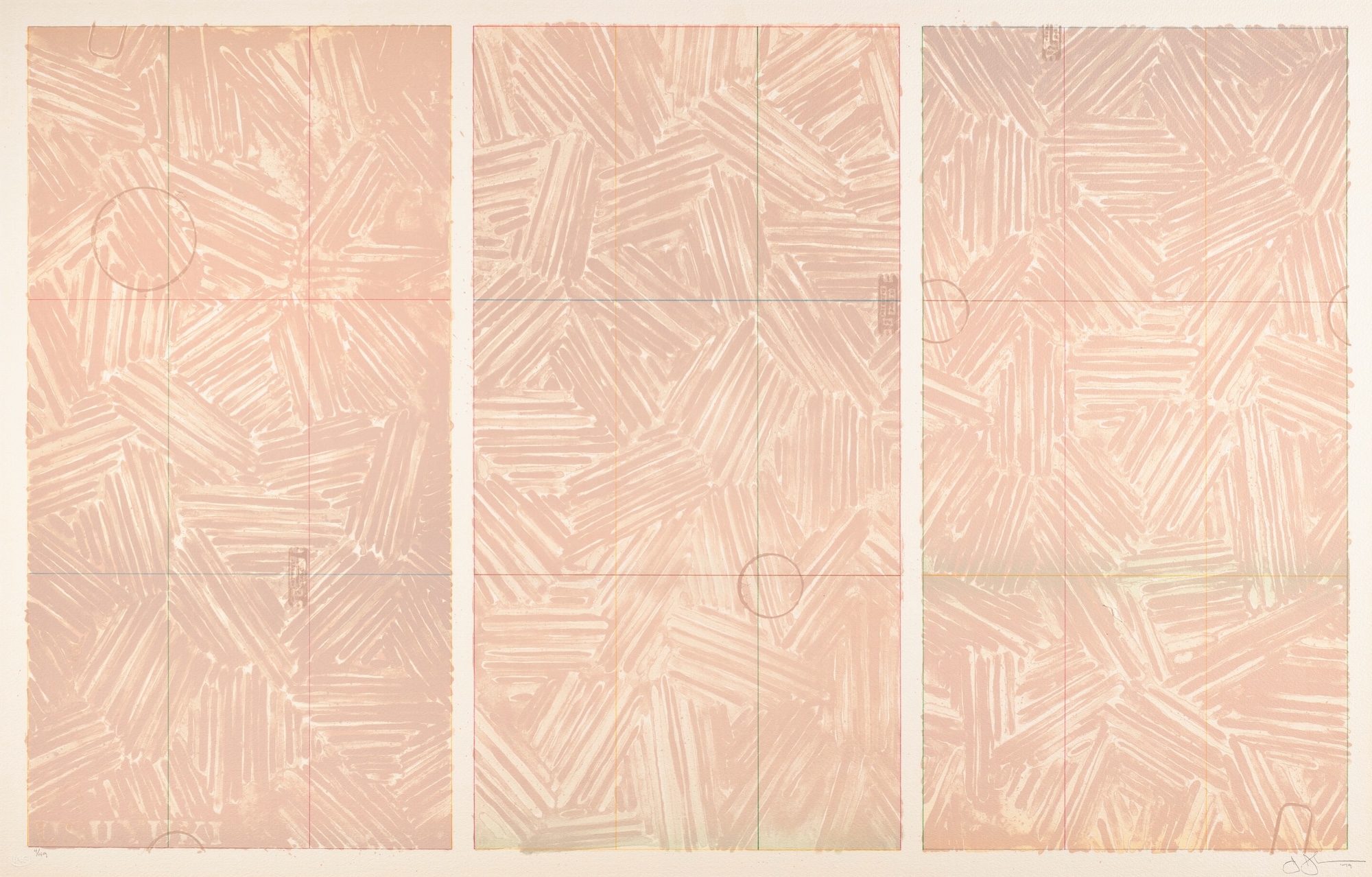 Usuyuki by Jasper Johns