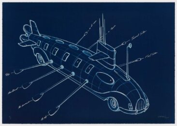 Homemade Submarine SJXXII by Esterio Segura at Graphicstudio