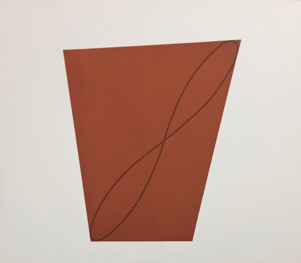 #9 From Attic Series II by Robert Mangold