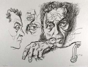 Selbstbildnis by Renato Guttuso at Sylvan Cole Gallery