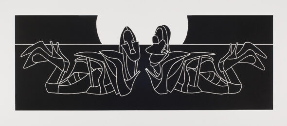 Sole Sisters by Willie Cole at Highpoint Editions