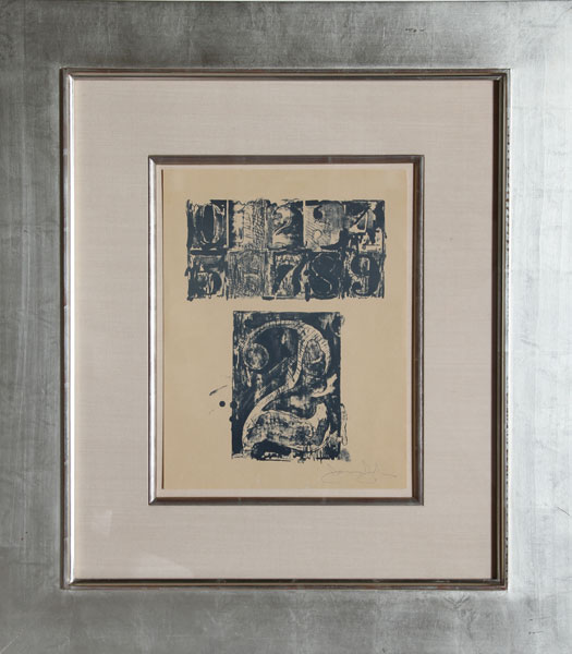 0-9, Number 2 by Jasper Johns