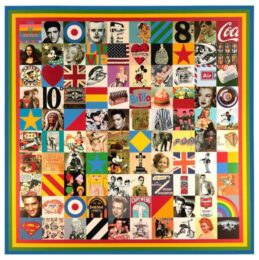 100 Sources Of Pop Art by Peter Blake at Lieberman Contemporary