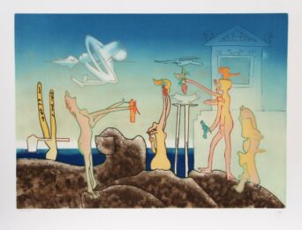 12am From L’arc Obscur Des Heures by Roberto Matta at RoGallery