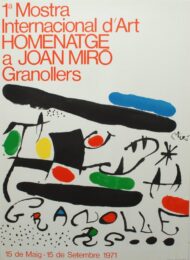 1ª Mostra Internacional D’art Homenatge A Joan Miró Granollers by Joan Miro at Sylvan Cole Gallery