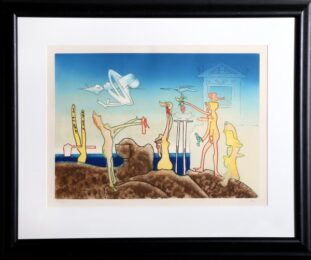 8am From L’arc Obscur Des Heures by Roberto Matta at RoGallery