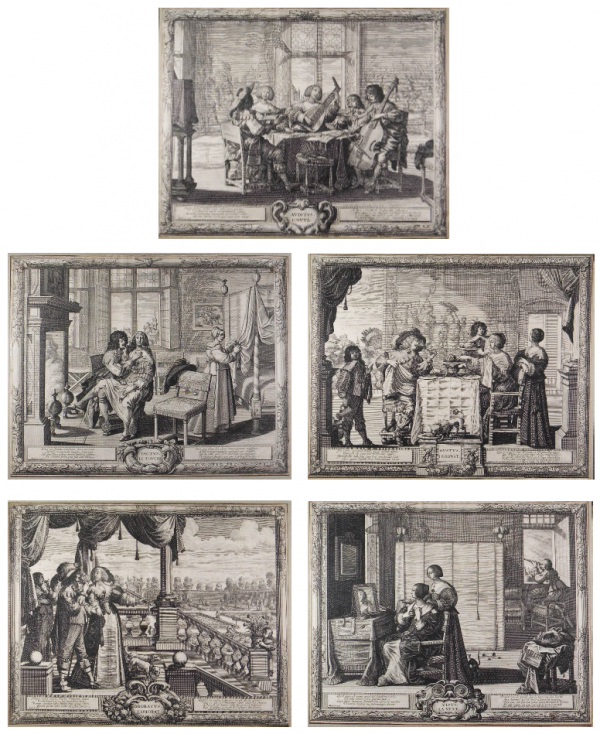 The Five Senses by Abraham Bosse