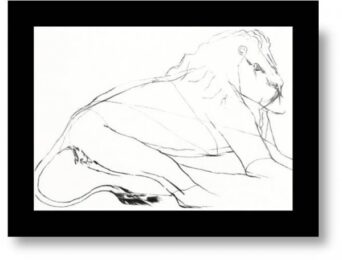 Aesop’s Fables: Lion by Elisabeth Frink at Pomegranate Fine Art