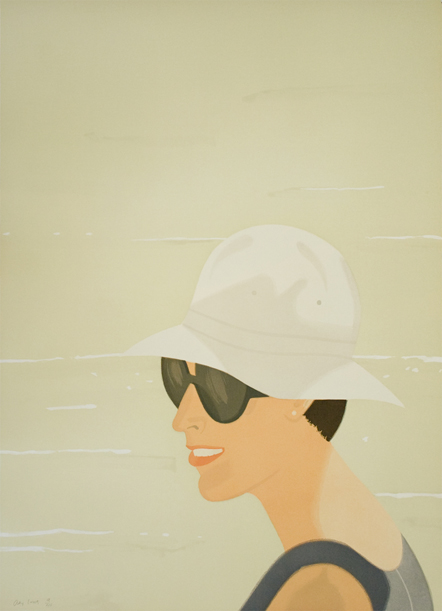 Margit Smiles by Alex Katz