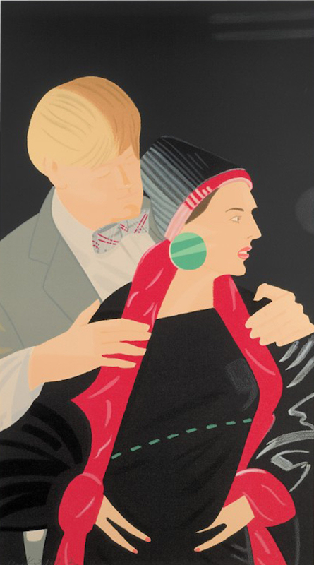 Pas De Deux V by Alex Katz
