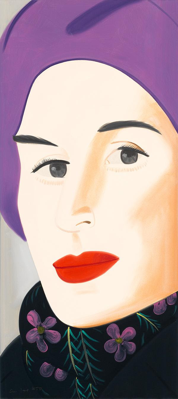 Purple Hat (ada) by Alex Katz