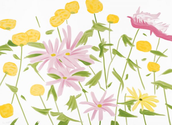 Spring Flowers by Alex Katz