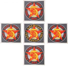 American Dream #5 by Robert Indiana at Gregg Shienbaum Fine Art