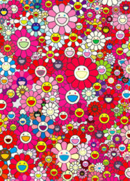 An Homage To Mono Pink 1960 B by Takashi Murakami at Lieberman Contemporary