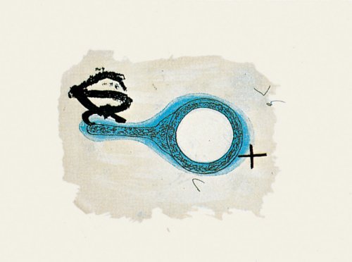 Aparicions-1 by Antoni Tapies
