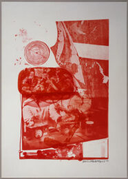 Ape, From Stoned Moon by Robert Rauschenberg at Gregg Shienbaum Fine Art