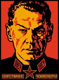 Authoritarian by Shepard Fairey at Gregg Shienbaum Fine Art