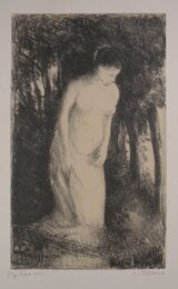 Baigneuse Près D’un Bois by Camille Pissarro at Sarah Sauvin