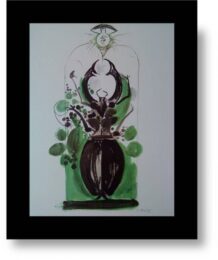 Beetle With Electric Lamp by Graham Sutherland at Pomegranate Fine Art