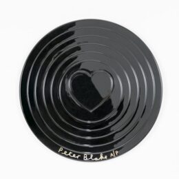 Black Target by Peter Blake at Paul Stolper Gallery