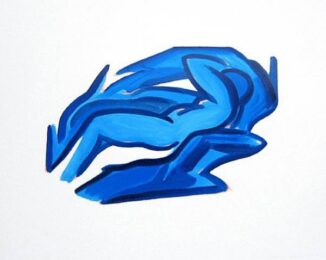 Blue Nude #4 by Tom Wesselmann at ebo Gallery