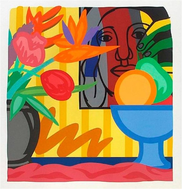 Bouquet With Leger by Tom Wesselmann
